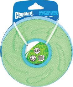 Chuckit! Amphibious Ring Dog Toy (Color: Green, size: small)
