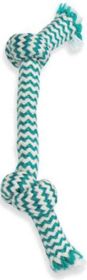 Extra Fresh 2 Knot Bone (Color: Green/white, size: 9 Inch)