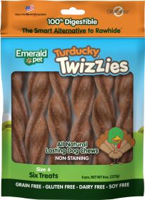 Twizzies Sticks (Color: Turducky, size: 6 Inch)