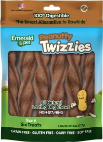 Twizzies Sticks (Color: Peanutty, size: 6 Inch)
