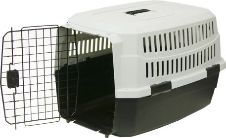Pet Kennel (Color: Black/gray, size: 36 Inch)