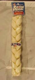 Usa Beefhide Braided Stick (Color: Natural, size: 12 Inch)