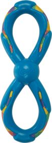 Godog Rope Tek Figure 8 Rope Dog Toy (Color: Blue, size: large)