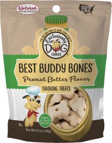 Best Buddy Bones (Color: Peanut Butter, size: 5.5 Oz)