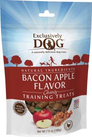 Chewy Training Treats (Color: Bacon/apple, size: 7 Oz)