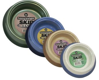 Jw Heavyweight Skidstop Bowl (Color: Assorted, size: small)