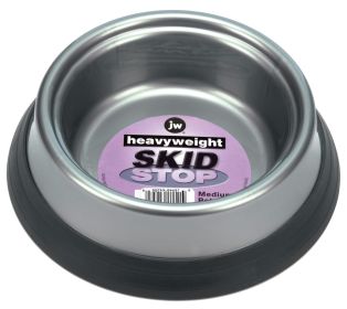 Jw Heavyweight Skidstop Bowl (Color: Assorted, size: medium)