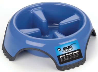 Jw Skid Stop Slow Feed Bowl (Color: Assorted, size: medium)