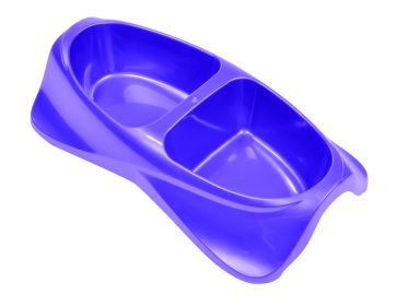 Lightweight Double Dish (Color: Assorted, size: Large/50 Oz)