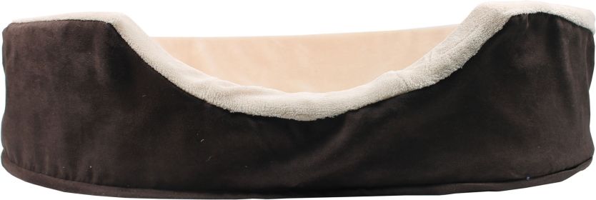 Plush Suede Lounger (Color: Assorted, size: 36 X 24 In)