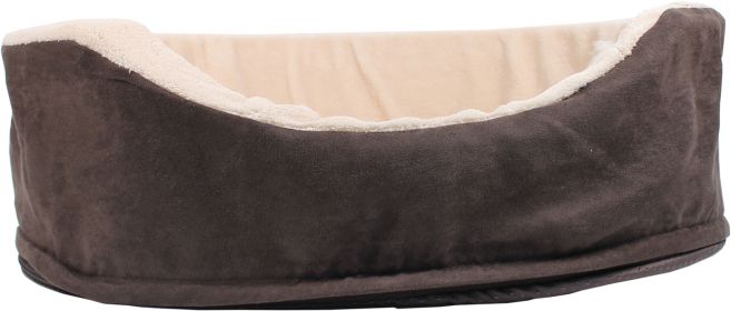 Plush Suede Lounger (Color: Assorted, size: 23 X 17 In)