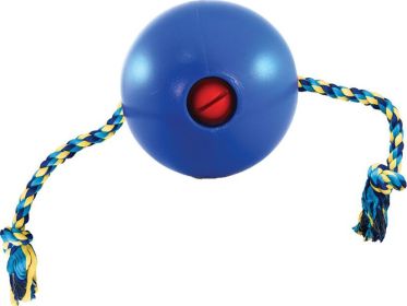 Tuggo Ball With Rope (Color: Blue, size: 4 Inch)