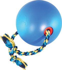 Tuggo Ball With Rope (Color: Blue, size: 10 Inch)