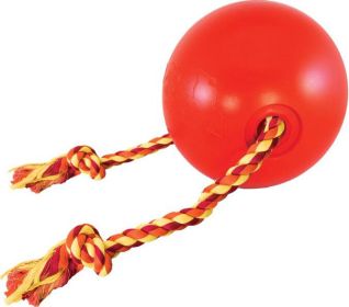 Tuggo Ball With Rope (Color: Red, size: 7 Inch)