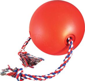 Tuggo Ball With Rope (Color: Red, size: 10 Inch)