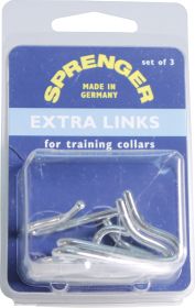 Sprenger Extra Links For Dog Training Collar (Color: Silver, size: 3.0 Mm)