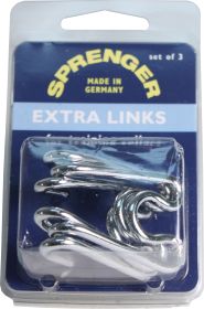 Sprenger Extra Links For Dog Training Collar (Color: Silver, size: 3.8 Mm)